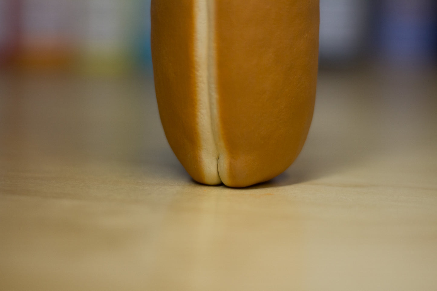 Grumpy Hotdog Figurine