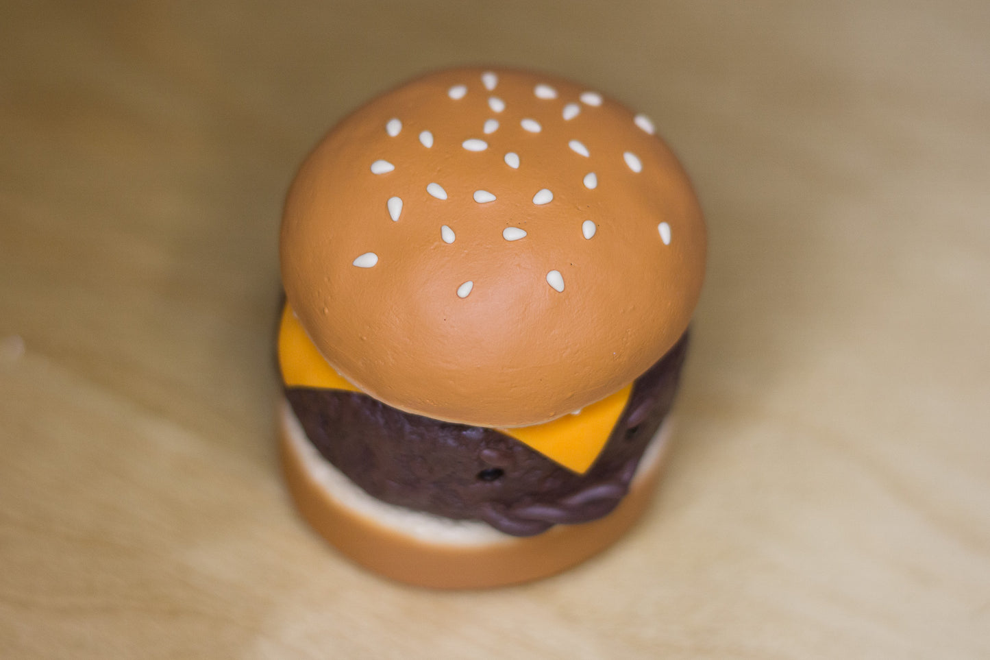 Grumpy Cheeseburger Figurine