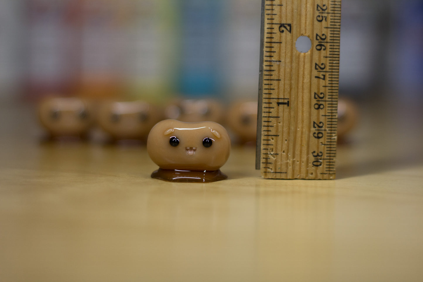 Happy Baked Bean Mini Figurine
