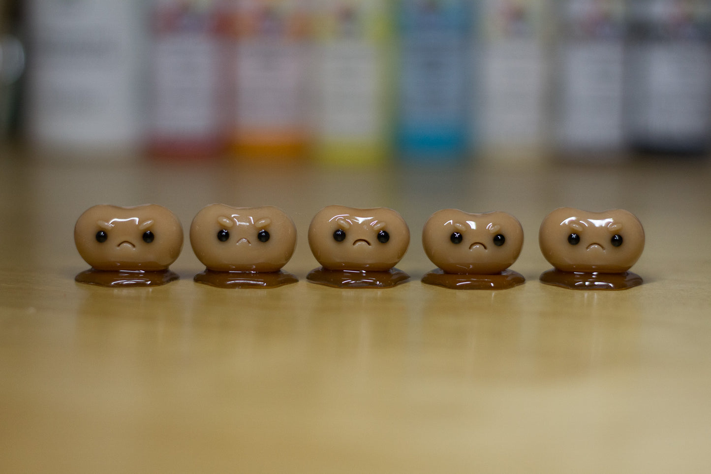 Grumpy Baked Bean Mini Figurine