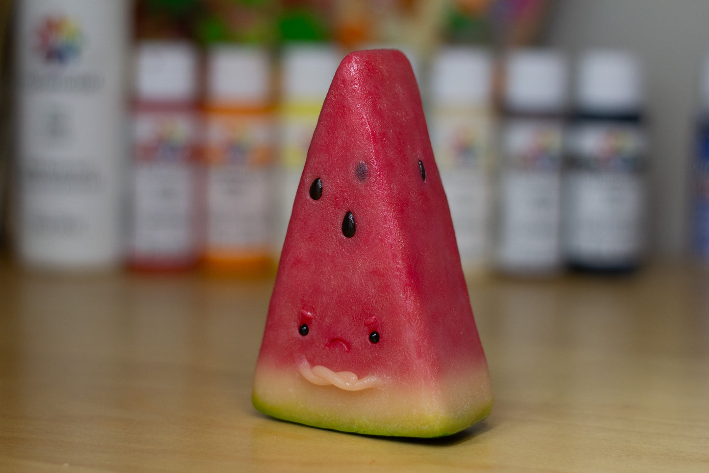 Grumpy Watermelon Figurine