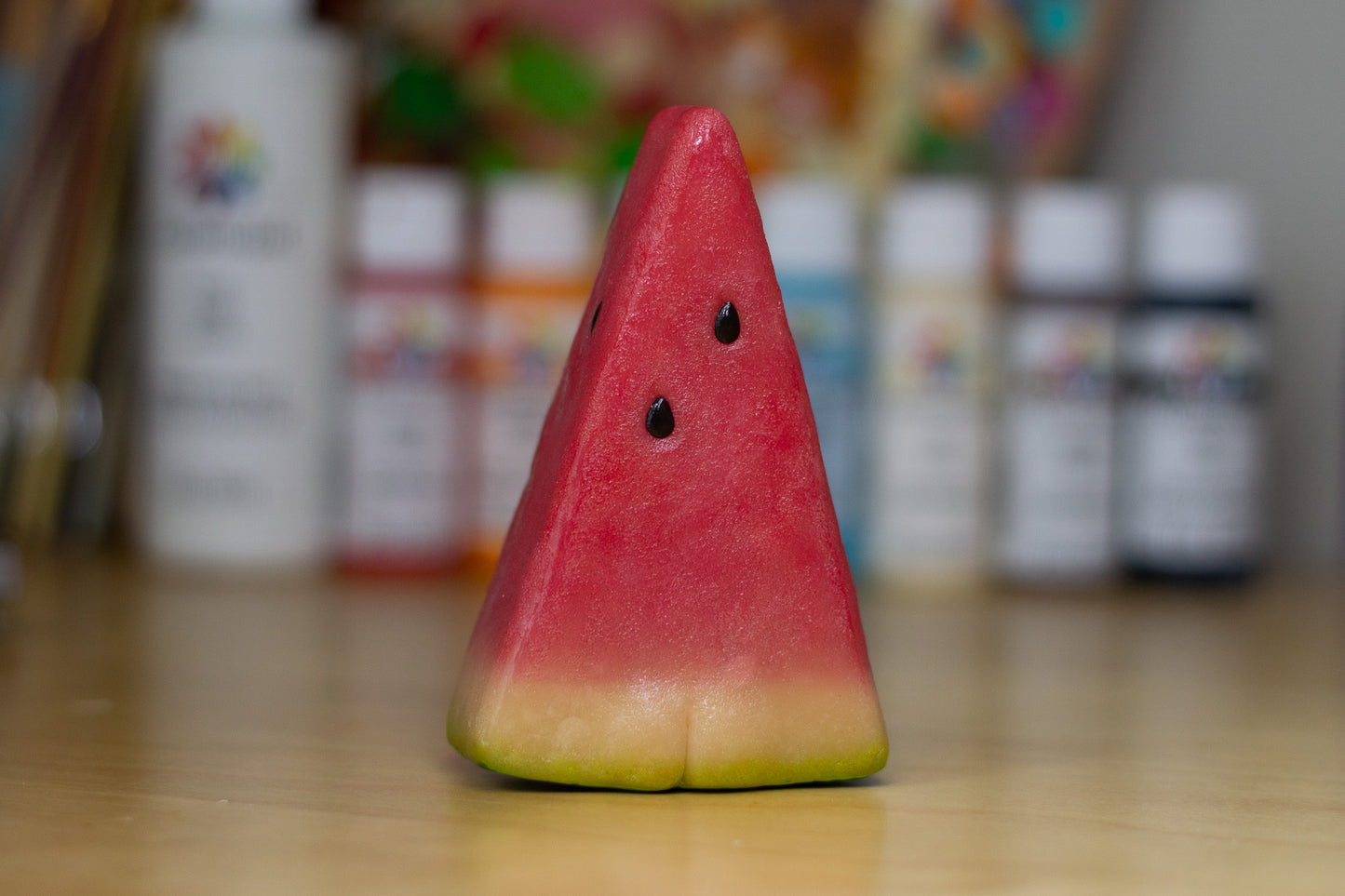Grumpy Watermelon Figurine