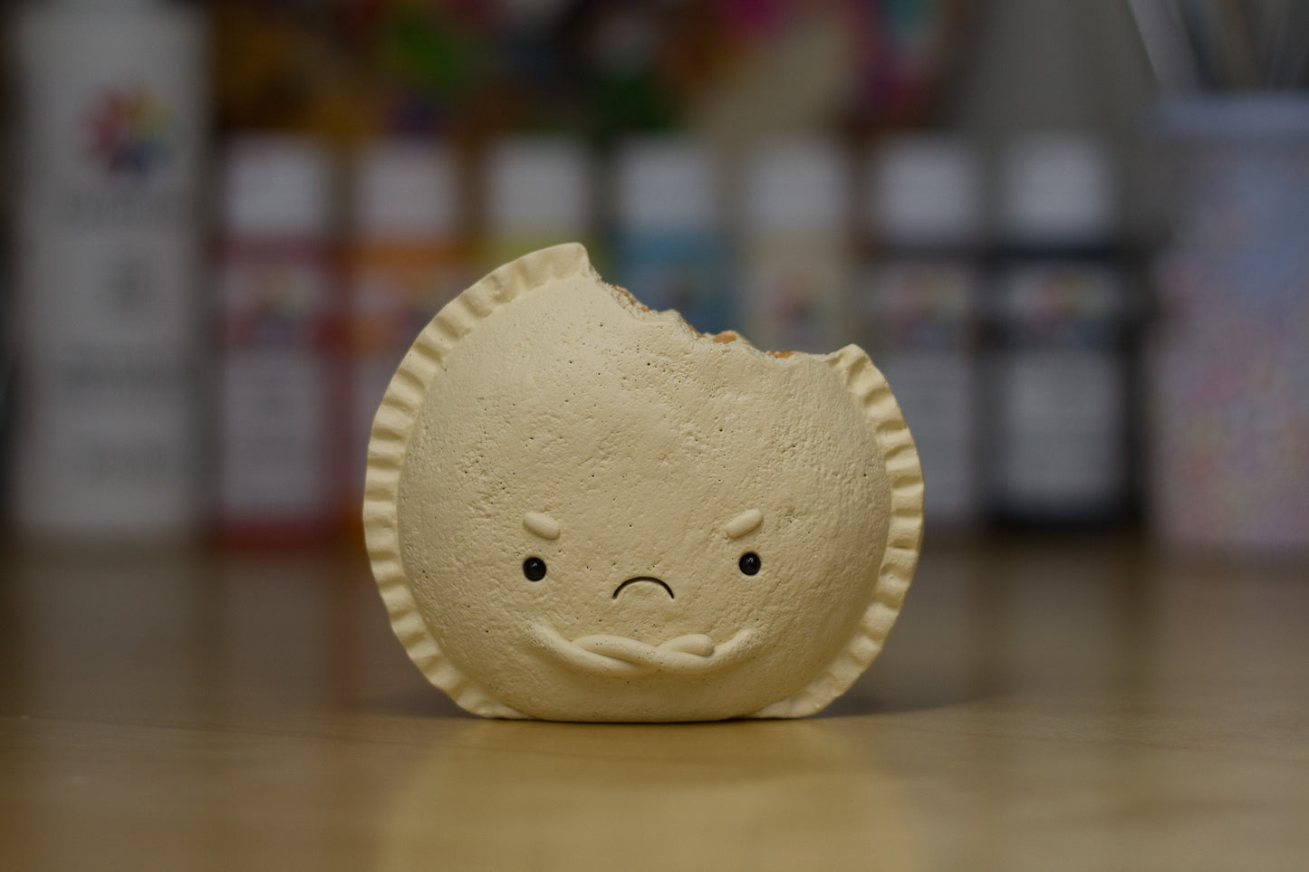 Grumpy Peanut Butter and Jelly Sandwich Figurine