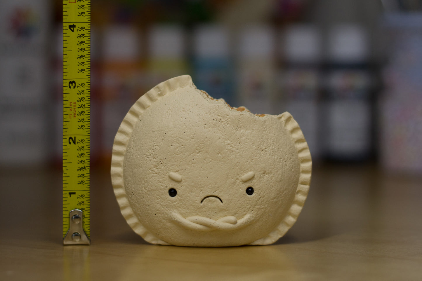 Grumpy Peanut Butter and Jelly Sandwich Figurine