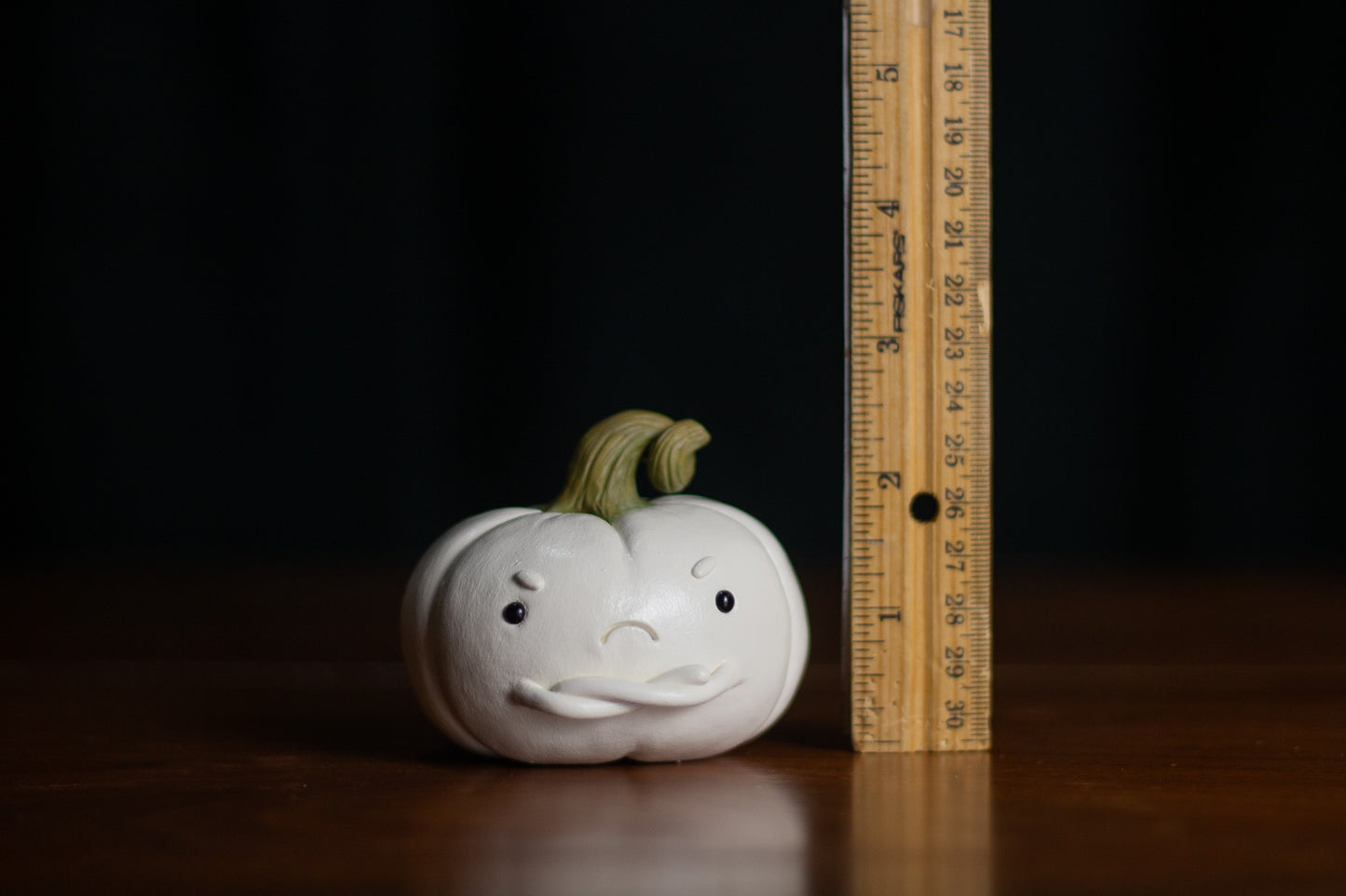 White "Grumpkin" Figurine