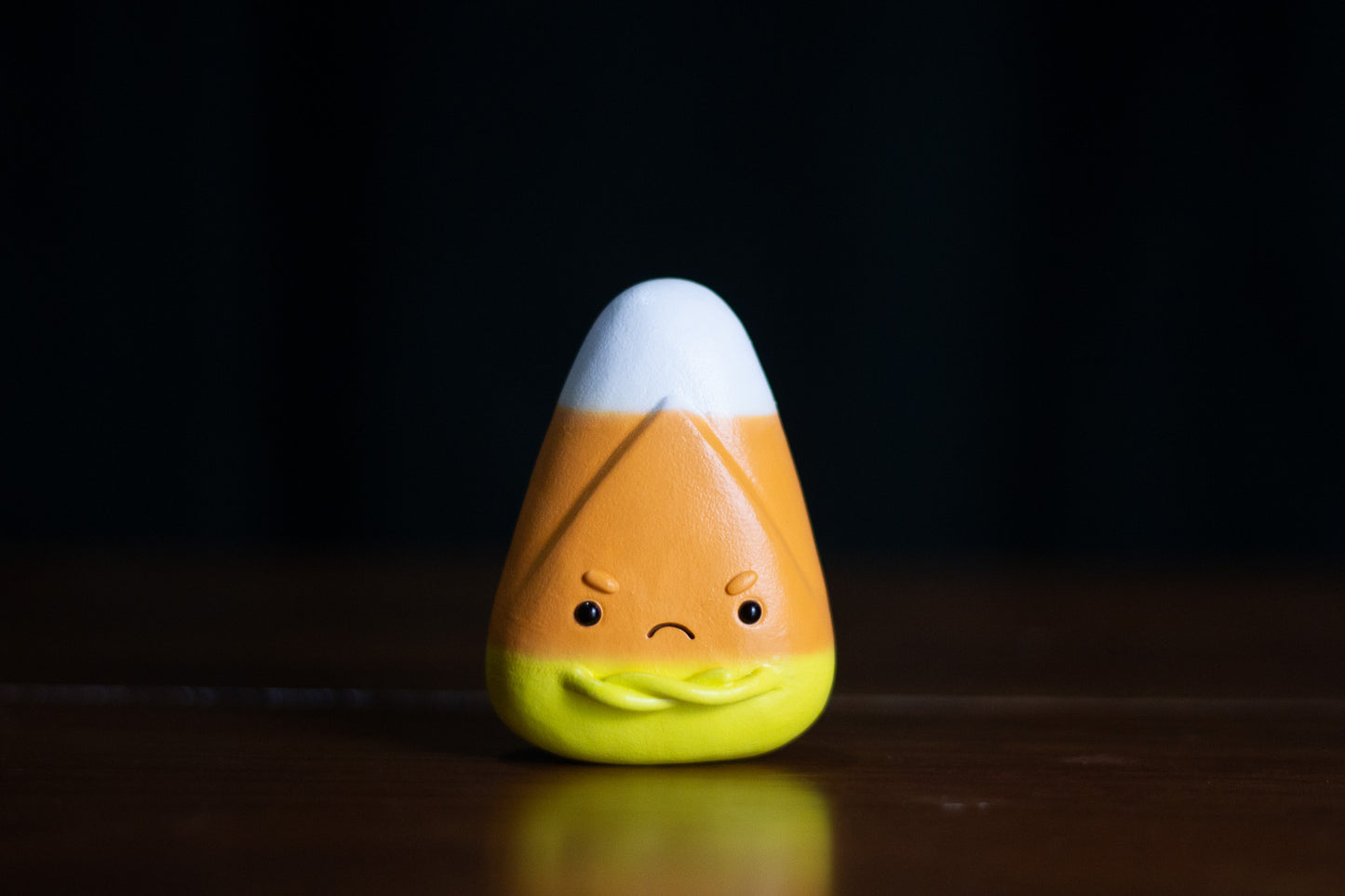 Grumpy Candy Corn Figurine