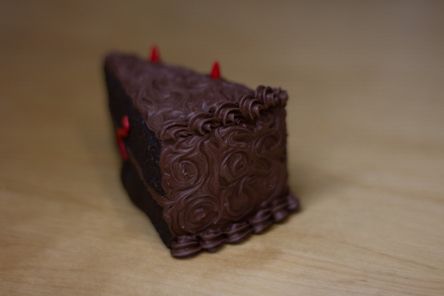 Grumpy Devil's Food Cake Figurine