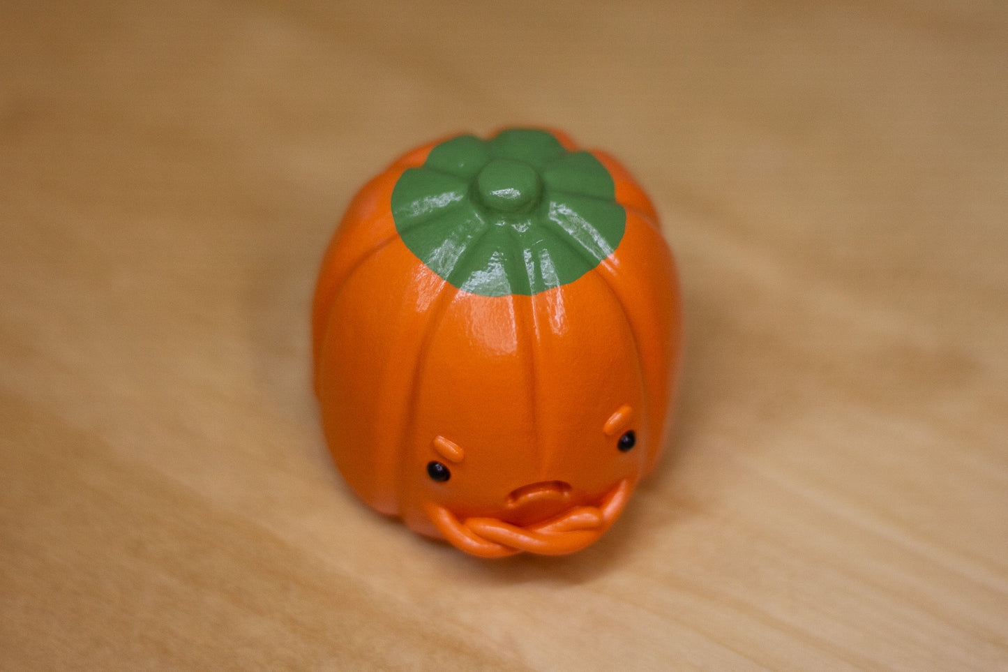 Grumpy Pumpkin Candy Figurine