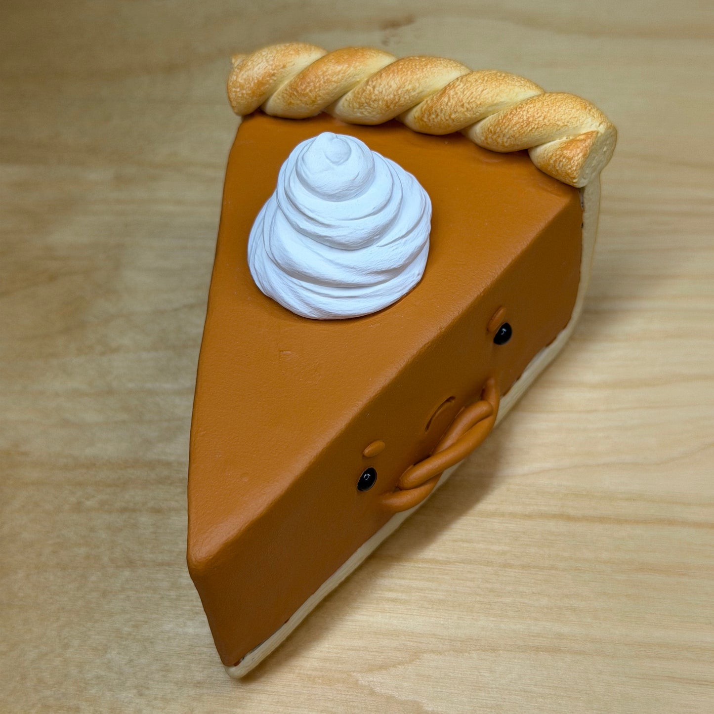 Grumpy Pumpkin Pie Figurine