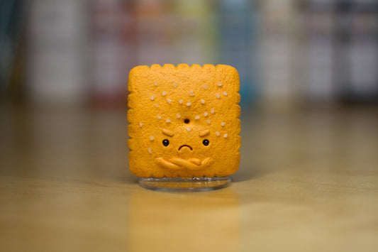 Grumpy Cheezy Cracker Figurine