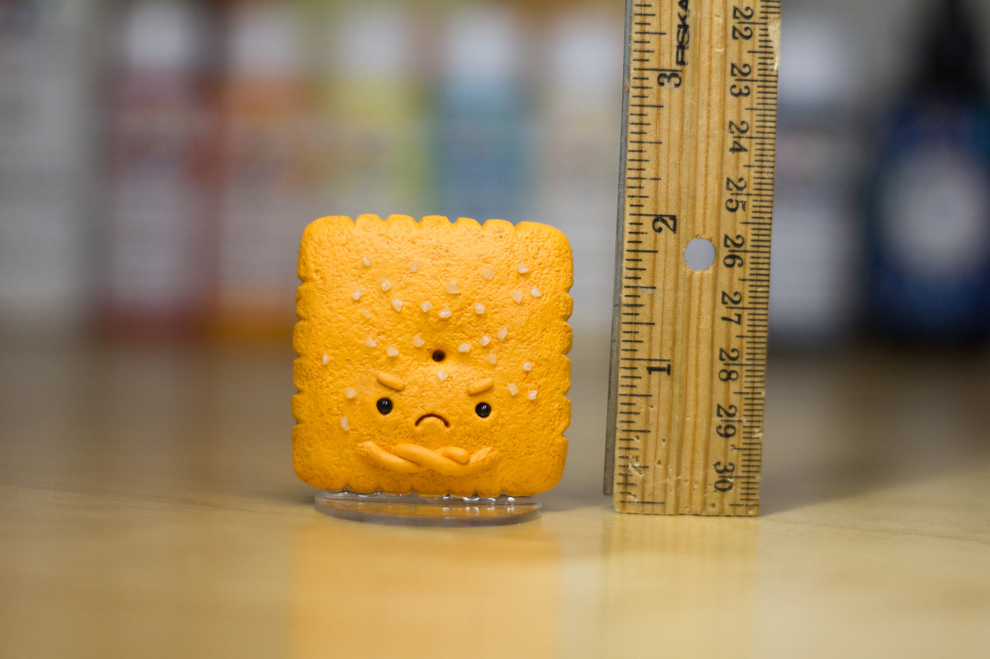 Grumpy Cheezy Cracker Figurine