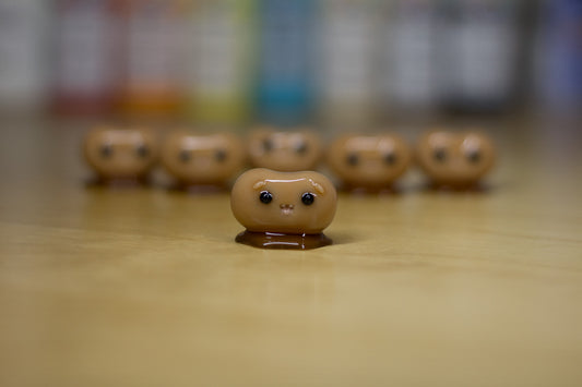 Happy Baked Bean Mini Figurine