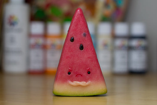 Grumpy Watermelon Figurine