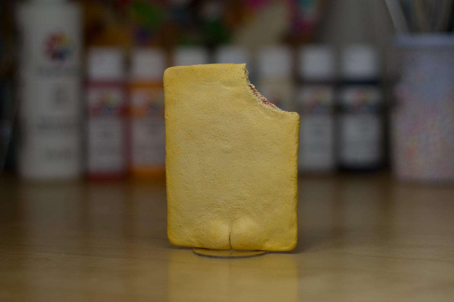 Grumpy Toaster Tart Figurine