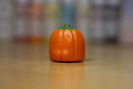 Grumpy Pumpkin Candy Figurine