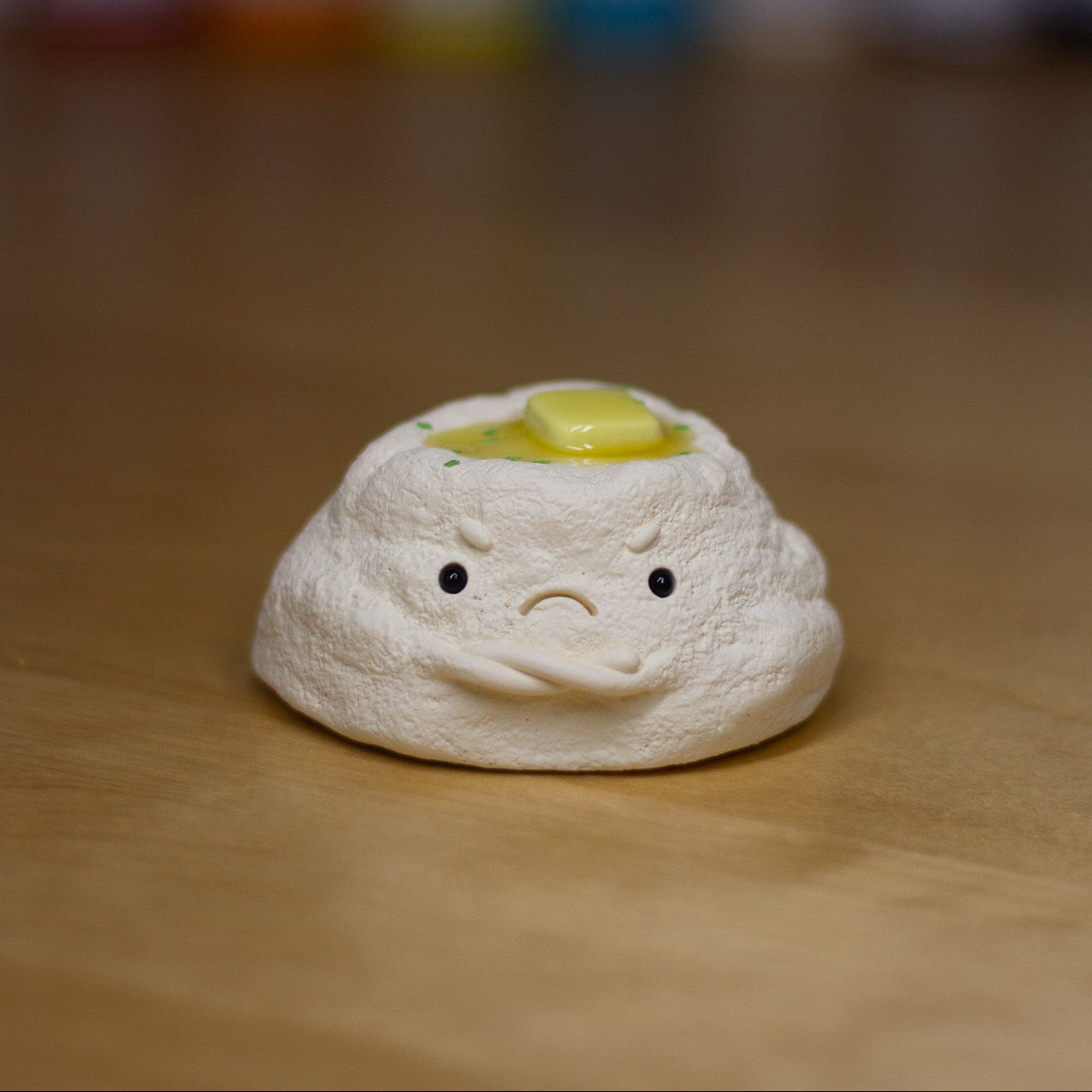 Grumpy Mashed Potatoes Figurine (Resin Pour #3)