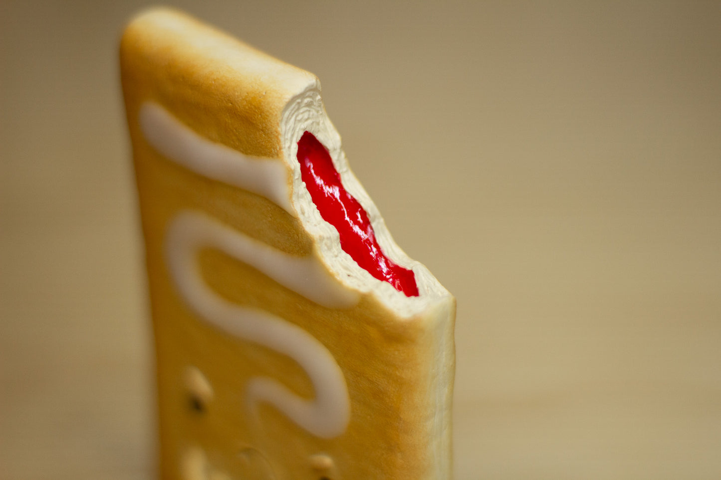 Grumpy Toaster Pastry Figurine