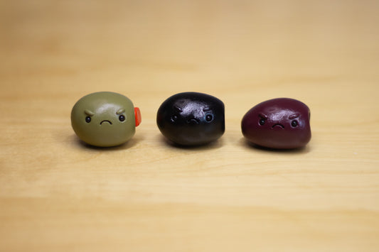 Grumpy Olive Buddies Mini Figurine Set