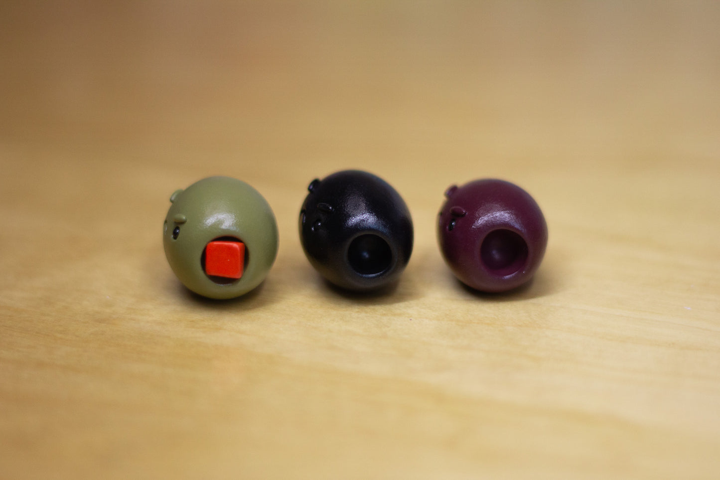 Grumpy Olive Buddies Mini Figurine Set